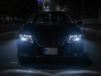 Ultra Bright LED Headlight Bulbs Kit – 5000W High Power, Cool White Beam, Long Range Visibility, Universal Car Headlights