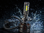 Ultra Bright LED Headlight Bulbs Kit – 5000W High Power, Cool White Beam, Long Range Visibility, Universal Car Headlights