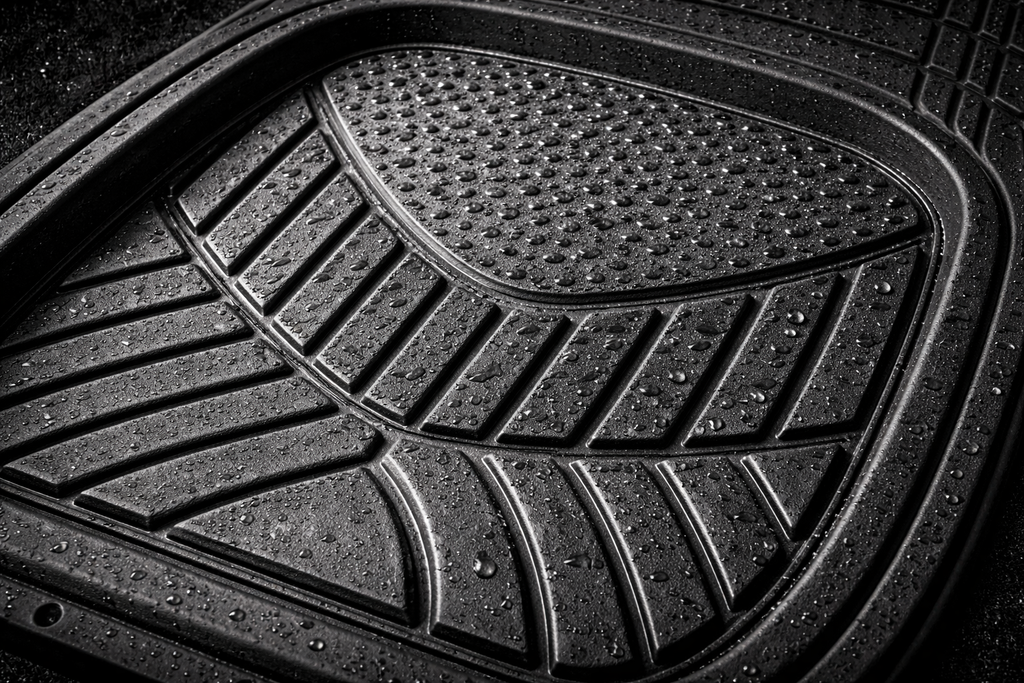 Universal Premium Rubber Car Floor Mats Set (5 Pcs) – Anti-Slip, Waterproof, All-Weather Interior Protection