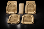Universal Fit Premium Rubber Car Floor Mats Set (5 Pcs) – Waterproof Anti-Slip