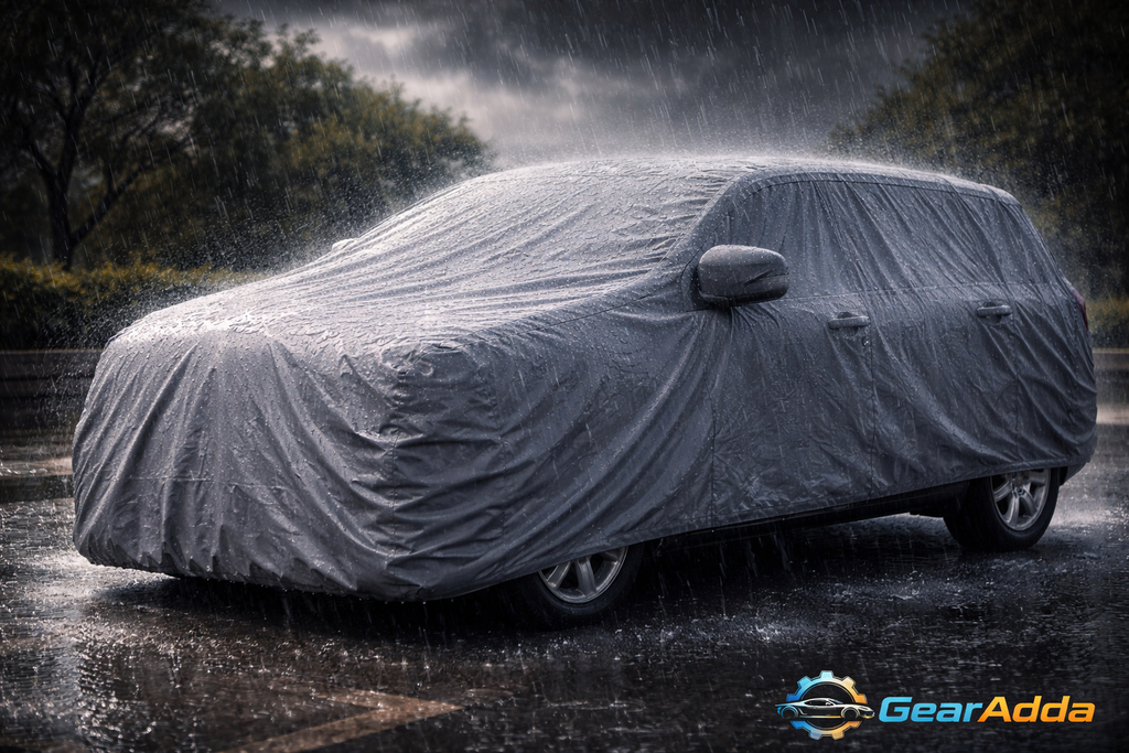 Premium Waterproof Car Cover for KIA Sorento (2020–2024) – Double-Coated PVC with Soft Cotton Lining