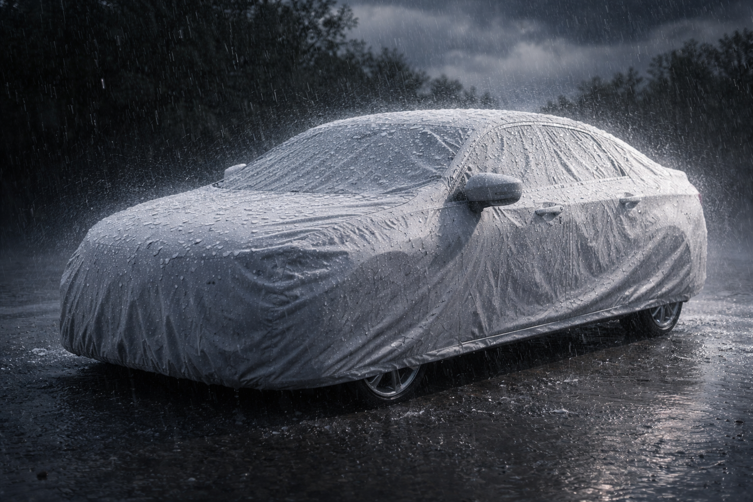 Premium Waterproof Car Cover for Honda Civic RS (2022–2024) – Double Coated PVC with Soft Cotton Inner