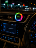RGB Car Air Vent Clip M8 – Musical Life Car Air Freshener with Colorful LED Lights