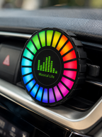 RGB Car Air Vent Clip M8 – Musical Life Car Air Freshener with Colorful LED Lights