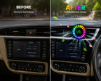 RGB Car Air Vent Clip M8 – Musical Life Car Air Freshener with Colorful LED Lights