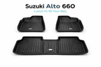 TPR 9D Car Floor Mats for Suzuki Alto 660 – Waterproof, Anti-Slip, Full Coverage Custom Fit Mat
