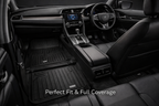 TPR 9D Car Floor Mats for Honda Civic 2018–2022 – Waterproof, Anti-Slip, Full Coverage Custom Fit Mats