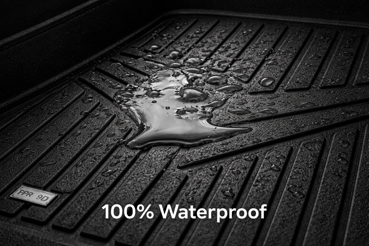 TPR 9D Car Floor Mats for Honda Civic 2018–2022 – Waterproof, Anti-Slip, Full Coverage Custom Fit Mats