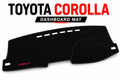 Premium Dashboard Mat for Toyota Corolla 2008–2013 – Anti-Slip Velvet Dashboard Cover, Heat Protection & Anti-Glare