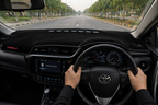 Premium Dashboard Mat for Toyota Corolla 2015–2021 – Anti-Slip Velvet Dashboard Cover, Heat Protection & Anti-Glare