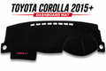 Premium Dashboard Mat for Toyota Corolla 2015–2021 – Anti-Slip Velvet Dashboard Cover, Heat Protection & Anti-Glare
