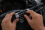 Premium Car Steering Wheel Lock – Password Combination Anti-Theft Lock