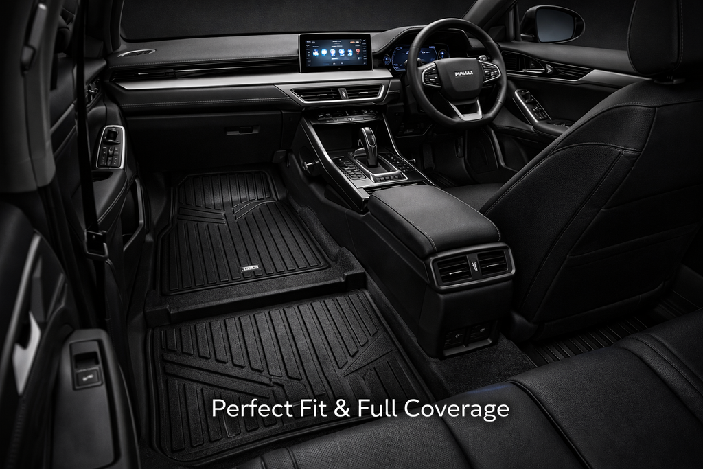 TPR 9D Car Floor Mats for HAVAL (All)  – Waterproof, Anti-Slip, Full Coverage Custom Fit SUV Mats (Pakistan Version)