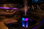 Smart Auto Spray Aroma Diffuser with RGB Ambient Light – USB Rechargeable Car Air Freshener