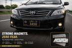 Magnetic Number Plate Mount Kit – No Drill License Plate Holder with 3M Adhesive (2 PCS)
