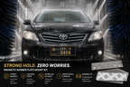 Magnetic Number Plate Mount Kit – No Drill License Plate Holder with 3M Adhesive (2 PCS)