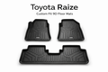 TPR 9D Car Floor Mats for Toyota Raize – Waterproof, Anti-Slip, Full Coverage Custom Fit Mats