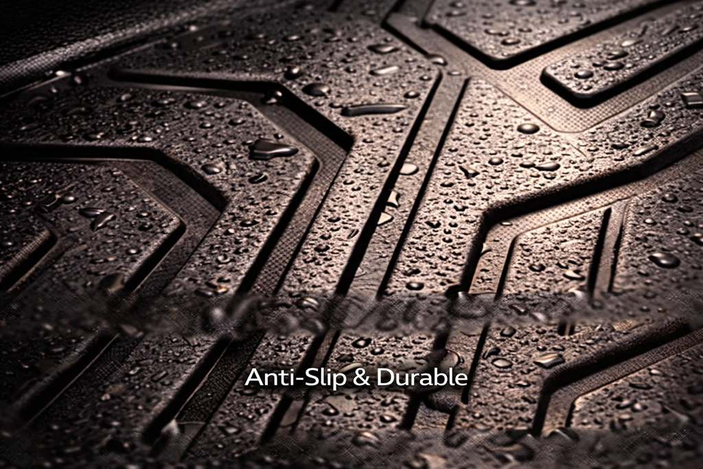 TPR 9D Car Floor Mats for Toyota Revo (Hilux) – Waterproof, Anti-Slip, Full Coverage Heavy-Duty Custom Fit Mats