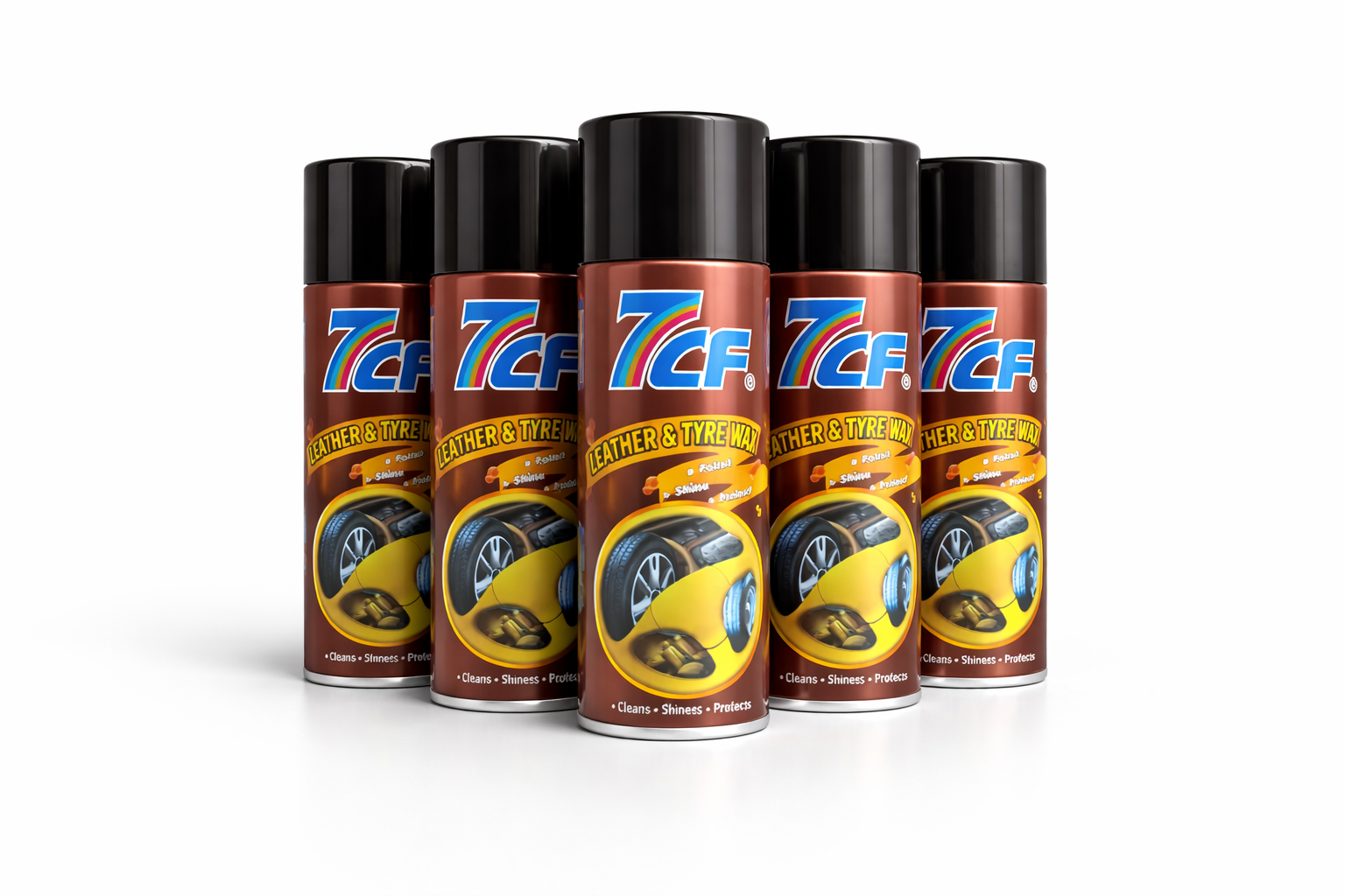 Tyre & Dashboard Wax Spray – Instant Shine, Water Resistant, Anti-Dust Polish for Tyres, Dashboard & Interior