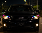 RGB Mobile App Controlled Daytime Running Lights (DRL) Strip Kit - Flexible Headlight Ambient LED for Cars